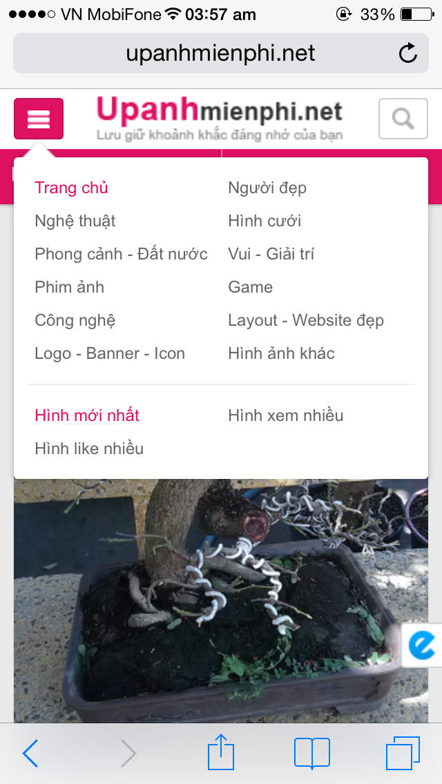 thiet ke website upload anh   upanhmienphi net