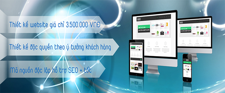 khuyen mai thiet ke website tron goi chi 3500 000 vnd