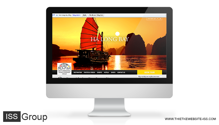 thiet ke website du lich   fourseasonsvietnam com