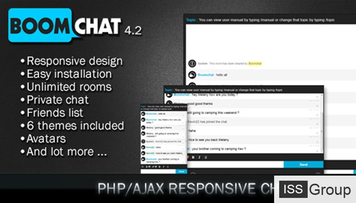 php scripts boomchat   responsive php ajax